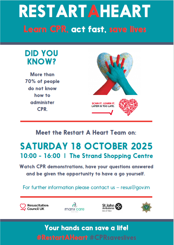 RESTART A HEART EVENT POSTER
