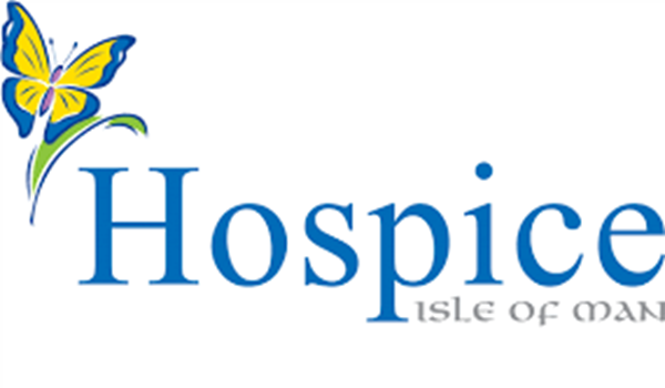 Hospice name & butterfly logo